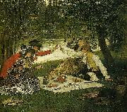 James Joseph Jacques Tissot Partie Carree oil painting artist